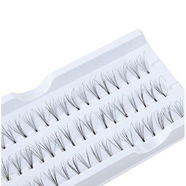 

natural fake eye lashes 60pcs 8/10/12/14mm makeup individual cluster eye lashes grafting fake false eyelashes