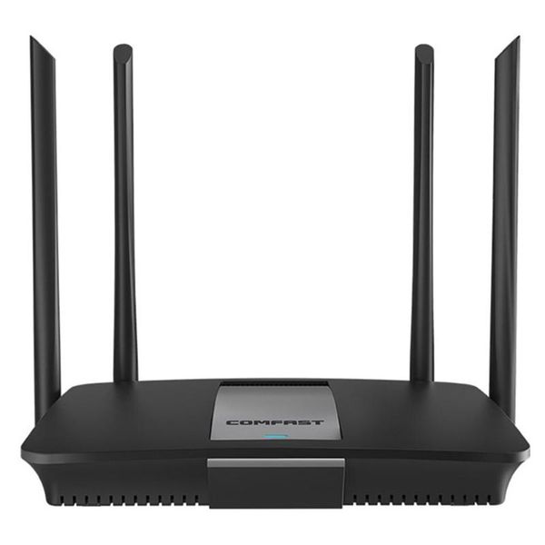 

comfast cf-wr618ac 1200mbps wireless wifi router dual band 2.4g/5g 1 wan+4 lan+1 usb external antenna router for home office new
