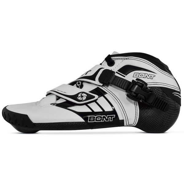 

100% original bont z 2pt 195mm speed inline skate heatmoldable carbon fiber boot competition racing skating boot patines shoes