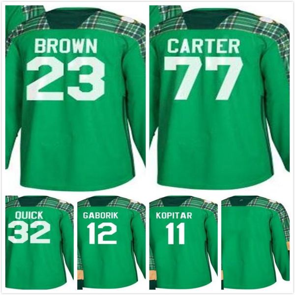 green la kings jersey