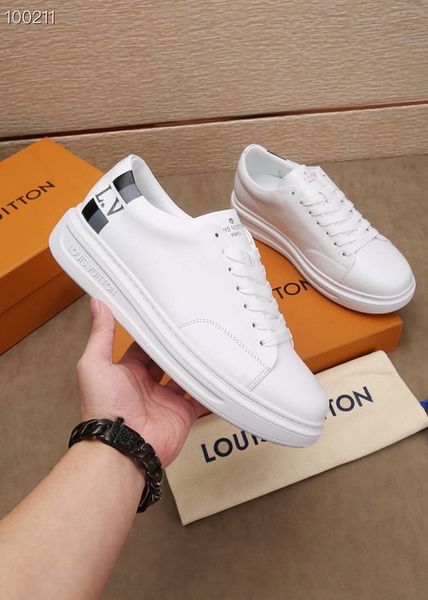 

platform 2020 latest fashion luxury casual sports shoes wild basketball men's shoes waterproof01#, Black