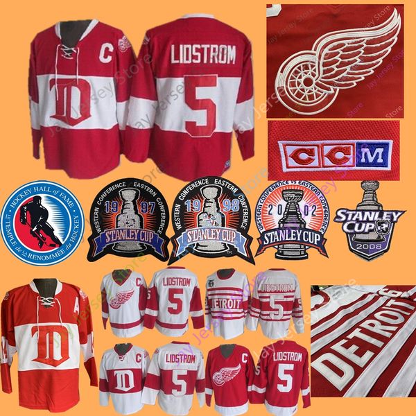 nicklas lidstrom jersey