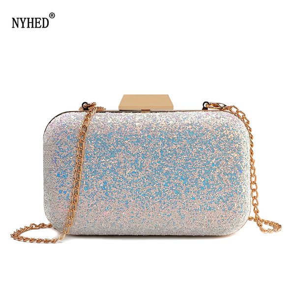 

nyhed women wedding ceremony clutches marriage party evening chains handbag dinner bag