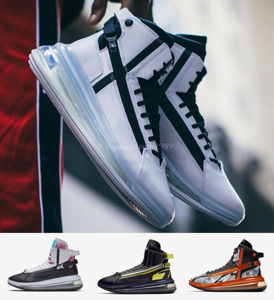 

triple black white red saturn highlighted mens basketball shoes miami vice dynamic yellow hyper pink madness man sports sneakers