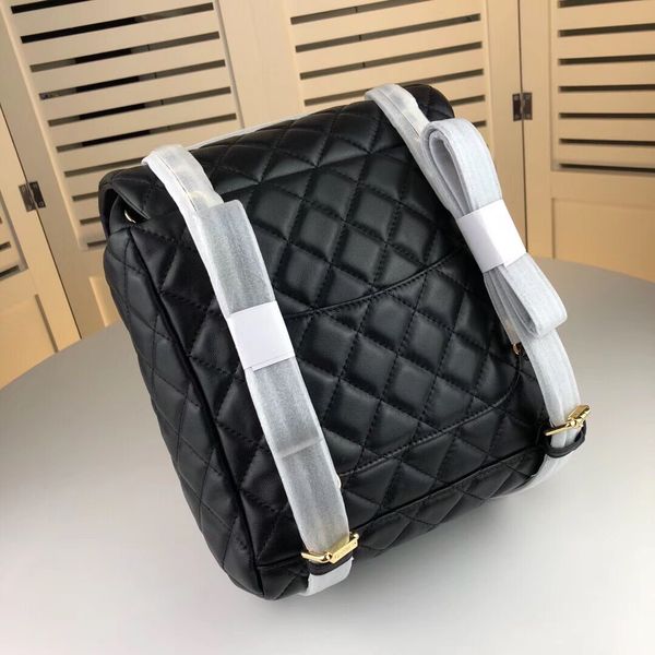 

Original quality luxury brand women leather backpack de igner double houlder bag fa hion leather back pack