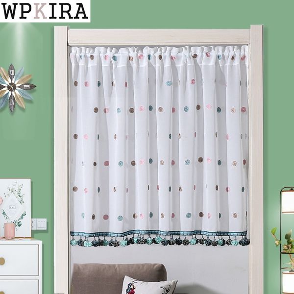 

customized american coffee curtain with tassel short window curtain valance kitchen for home decor d006&20