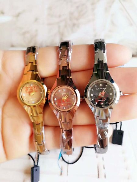 

rose gold women watches fashion ladies silver watch waterproof tunqsten steel 18mm small female wristwatch for gift clock 2019, Slivery;brown