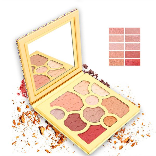 

new 10 colors matte eyeshadow palette natural makeup eye shadow cosmetic