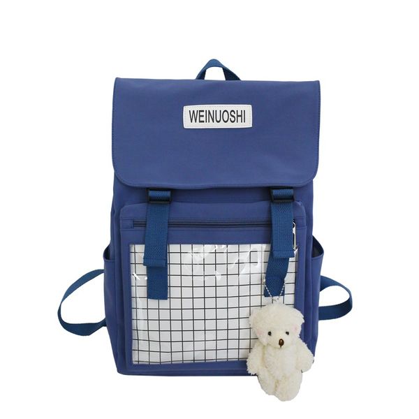 

small fresh shoulder bag new fashion large capacity backpack college style fairy travel bag