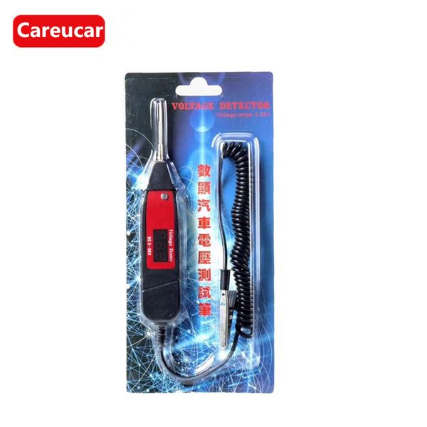 

automotive circuit voltage tester with a digital display screen