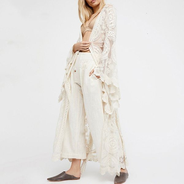 

woman women blouses embroidery lace womens shirt flare sleeve maxi blouse female summer fashion holiday style clothing plus sizes, White