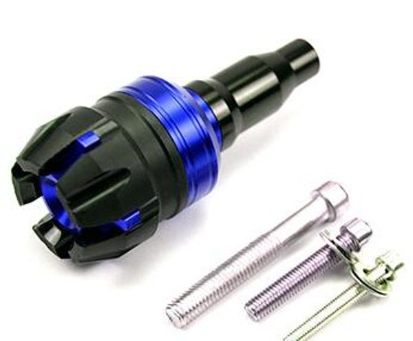 

aluminum thread diameter scooter motorcycle pipe hanger anti-throw stick blue