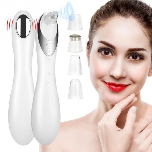 

2 in 1 electric blackhead removal face eye massager vacuum pores cleanser acne pimple removal vacuum suction tool face clean 5