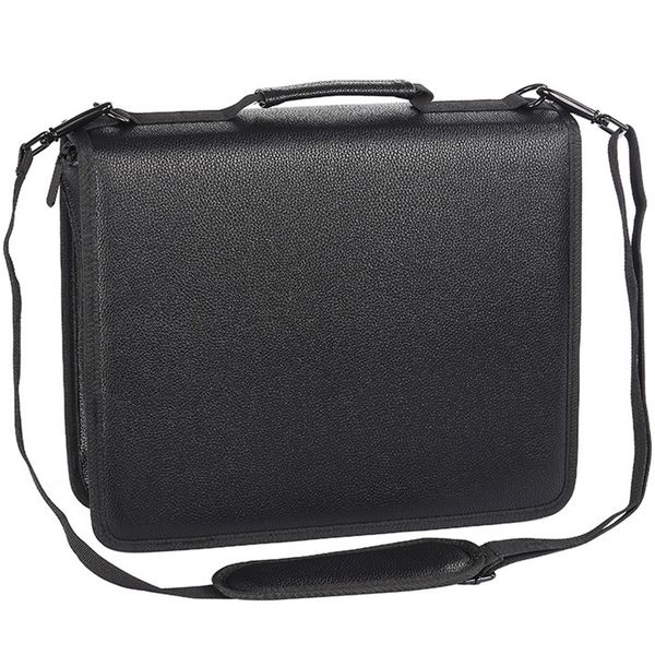 

pu leather school pencil case 180 hole large pen pencil case color spiral detachable pen