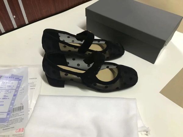 

2019 бренд дизайнер моды женщин D письмо SpringSummer Baby-D чистая балетная обувь размер 35-41