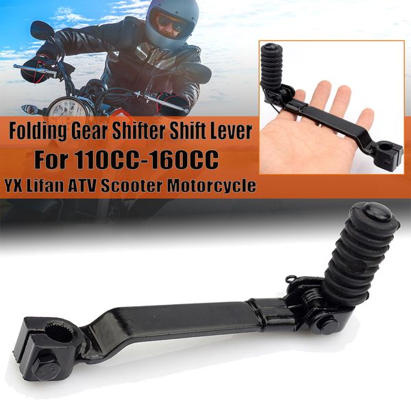 

folding gear shifter shift lever for 110cc-160cc yx lifan atv scooter motorcycle