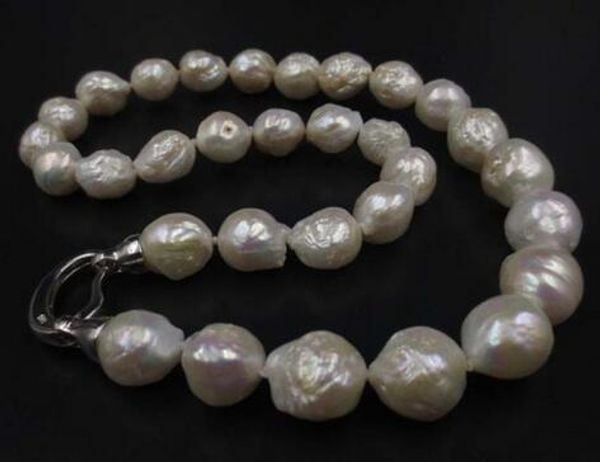 

11-14mm natural groove kasumi pearl necklace, Silver