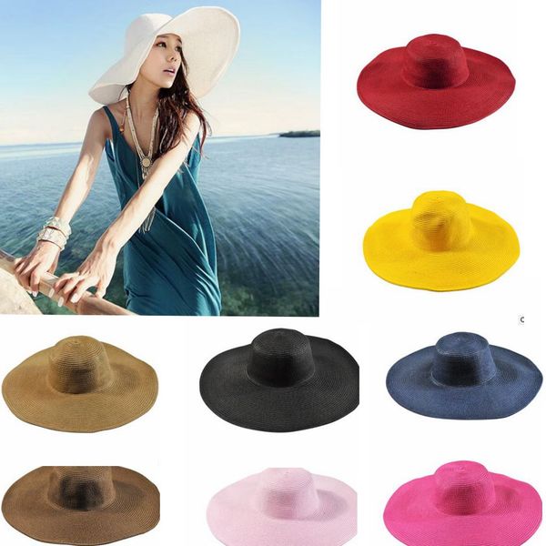 Cappello da sole estivo a tesa larga Pesci