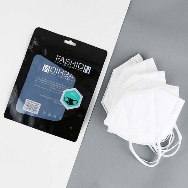 

100pcs mask packing bag resealable plastic storage bags mask zipper lock pouch 2xpc, Pink;blue