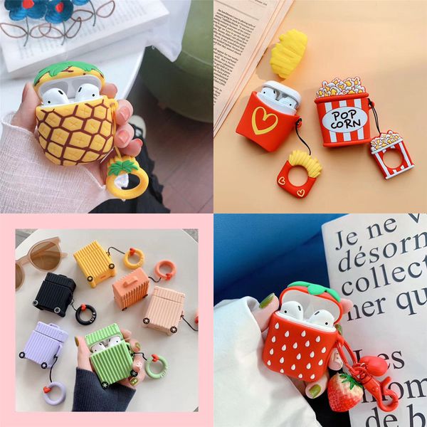 

Apple bluetooth head et cover airpod wirele headphone ca e travel ca e olid color applicable pendant ring