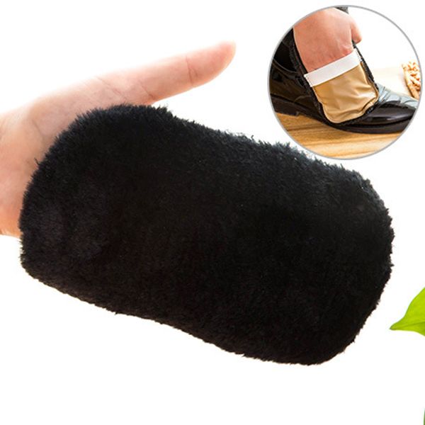

faux wool shoes shine gloves shoes polish brush polisher does not hurt leather handhold cleaning brush bath