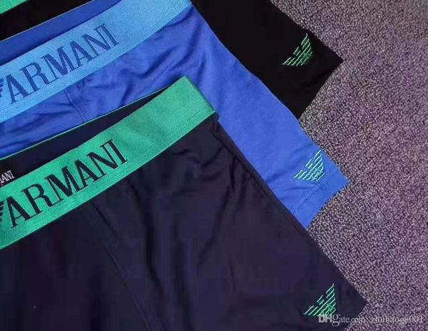 

с коробкой] дышащий мужчины underwears мягкие мужские боксеры краткое письмо трусы для mens sexy мужской шорты boxer upa10, Black;white