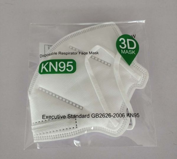 

KN95 Mask 95% Filtration Anti Dust Bacterial N95 Mask Dustproof PPE Protective Mask Face Mouth Cover Features as KF94 FFP2