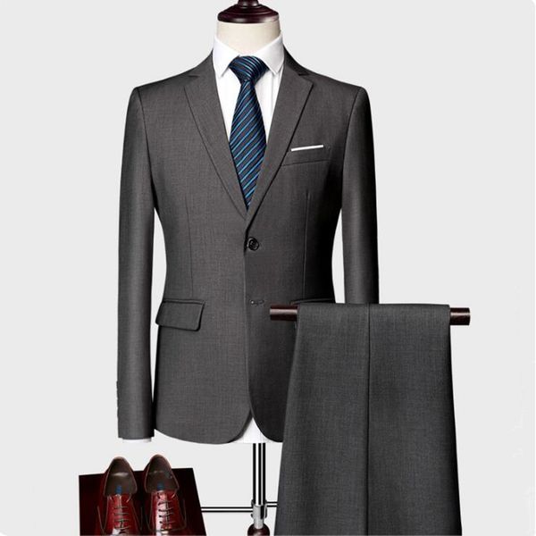 

2019 england gentleman two-piece black white groom wedding tuxedos suits for men classic tail coat with pants slim fit, White;black