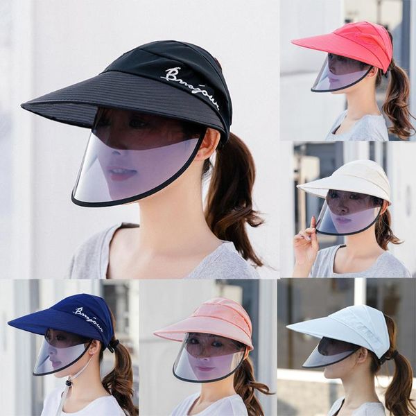 

женщины лето открытый велоспорт езда cap мода anti uv защиты вс антифоам solid hat quick dry ciclismo пират cap 2020, Black