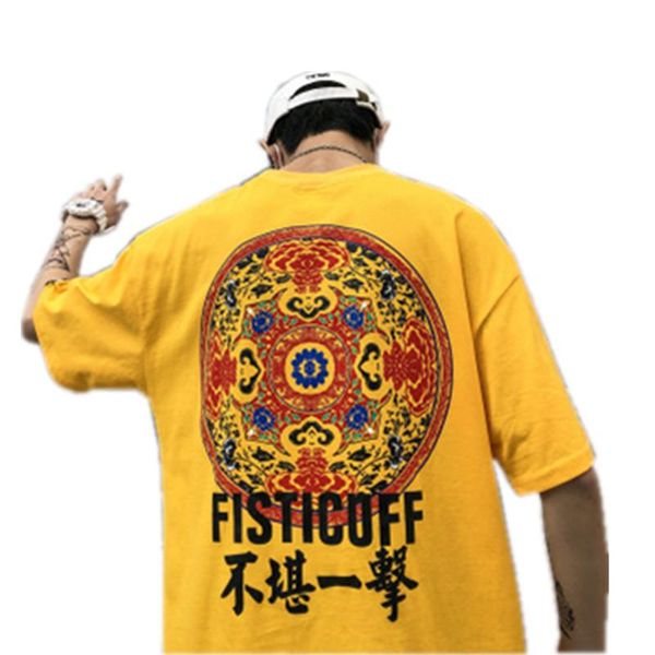 

ulzzang mens casual designer tshirt ins hong kong style printed male hip hop brand t-shirt fashion elegant size m-2xl, White;black