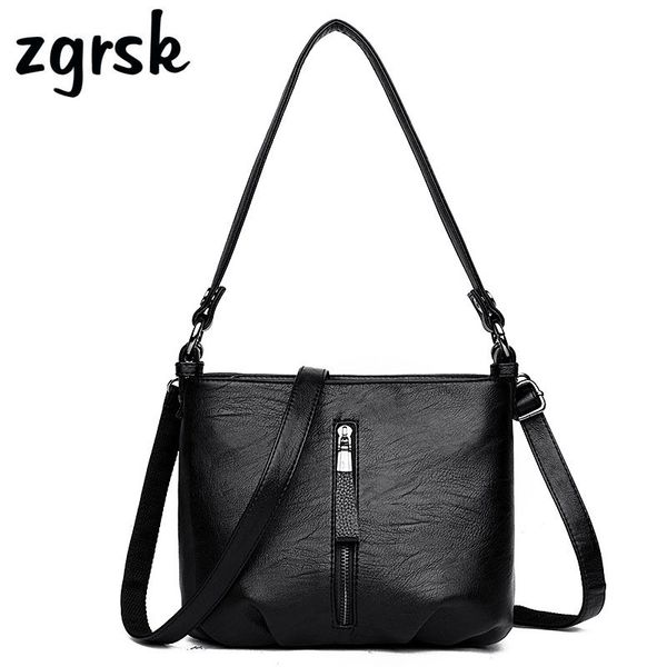 

leather women crossbody bag hanbags women bags ladies shoulder bag small fashion casual messenger bags bolsa