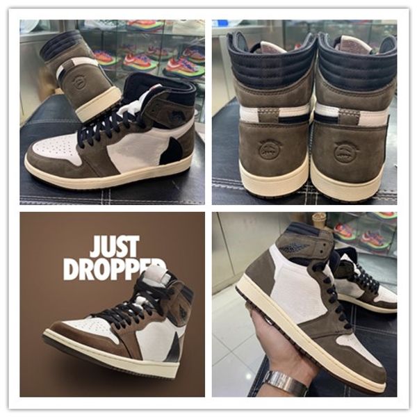 

2019 travi cott logo 1 og high one ba ketball hoe brown cott men de igner neaker 1 kate trainer a8