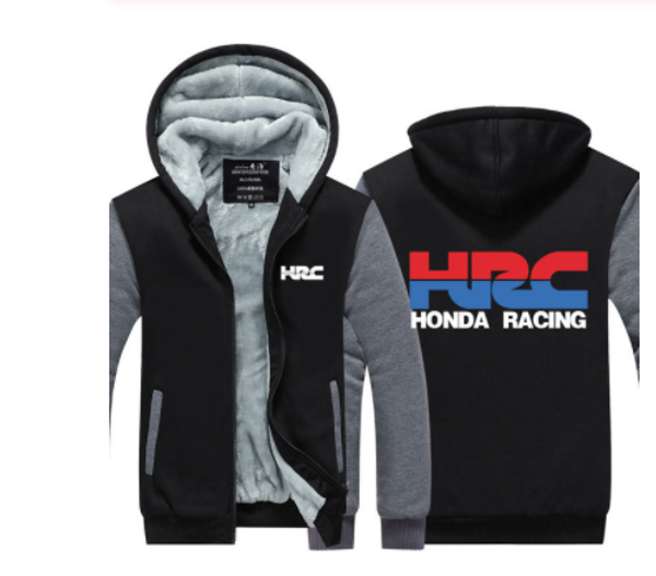 

winter plus velvet thicken men's hrc sweatshirt men zipper hoodies sweatshirt men's clothing casual tracksuit