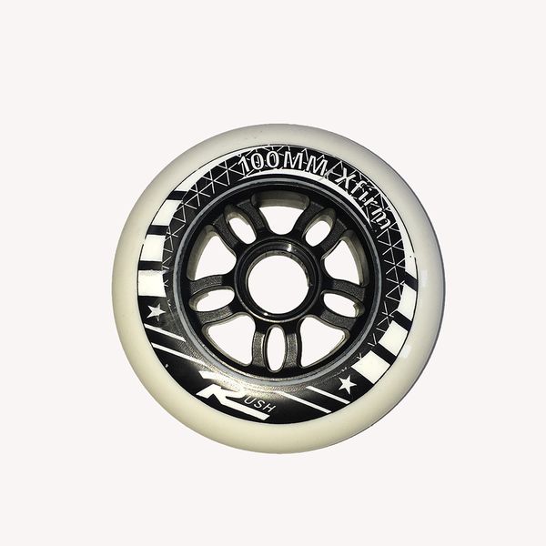 

one piece inline speed roller wheels sliding skate wheels pp 90mm 100mm 110mm slalom racing speed skating