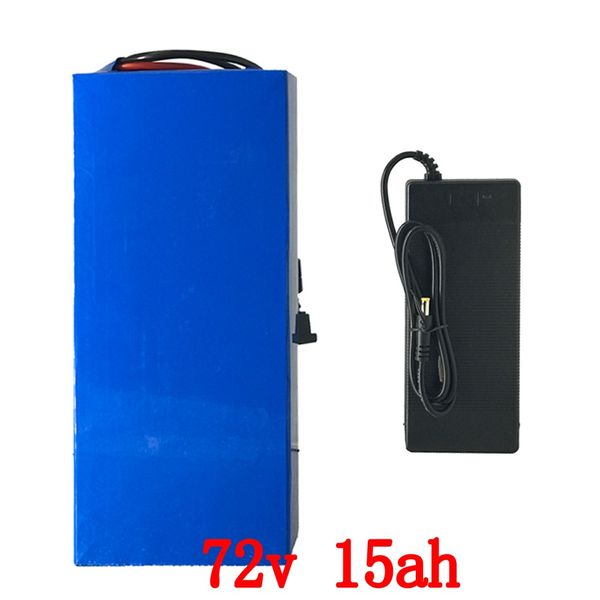 

72v lithium battery 72v 15ah electric bike battery 72v 15ah lithium ion battery pack with 30a bms and 84v 2a charger