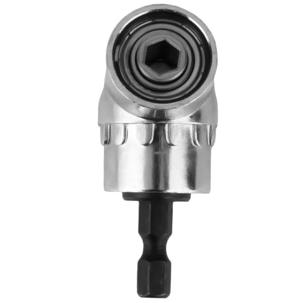 

new 105 degrees 1/4 inch extension hex drill bit adjustable hex bit angle driver screwdriver socket holder adaptor to
