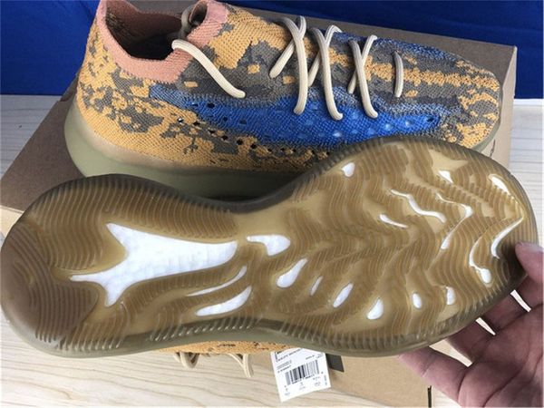 

2020 new released authentic 380 blue oat running shoes 380s men women kanye west wave runner 3m reflective sneakers sports with original box