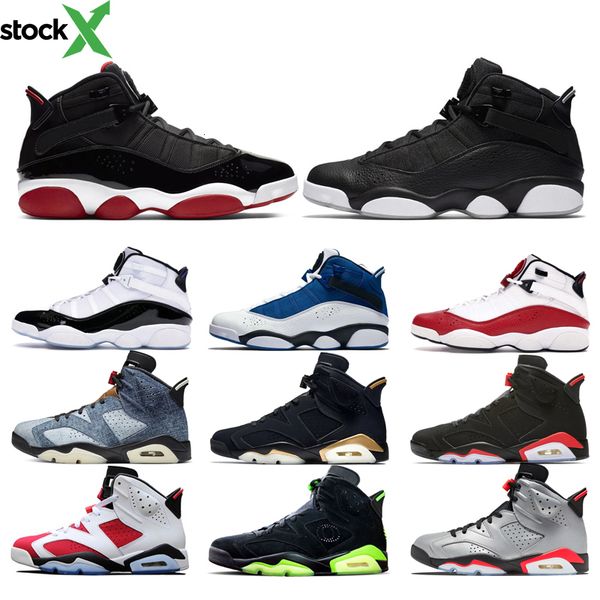 

скидка 6 6с шесть колец, мужские баскетбольные кроссовки трэвиса скотта промывают денима дмп " псж " черный инфракрасного кармин спорт кросс