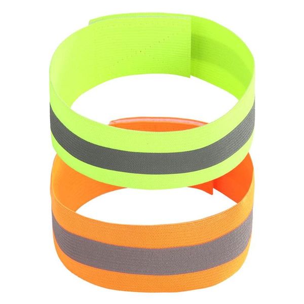 

night reflective safety belt night run armband for outdoor sports running cycling jogging arm strap luminous arm band, Black