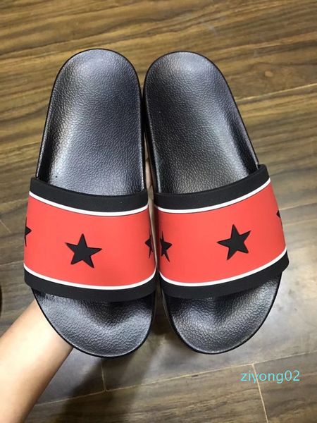 

sandals slippers for men women with original designer beach flip flops slipper z02, Black