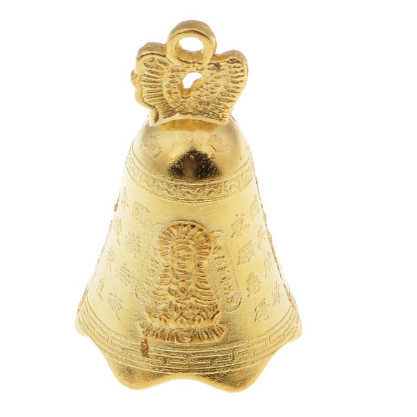 

metal bell wind chime fengshui home garden hanging decoration fortune mascot
