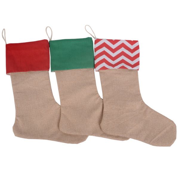 Os últimos 30 * 45 centímetros, 7 estilos de sacos de presente de meias de Natal, dom sacos de longo tubo high-end das crianças, frete grátis, suportam logotipo personalizado