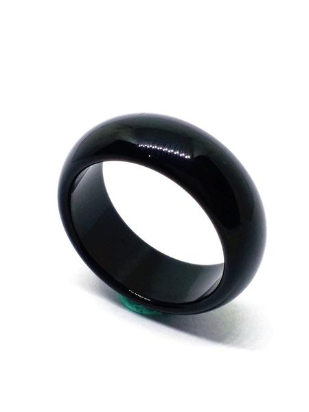 

mens jade natural vintage black rings ruby stone women agate gemstone fine jewelry band 19mm aneis masculino wedding gift, Golden;silver