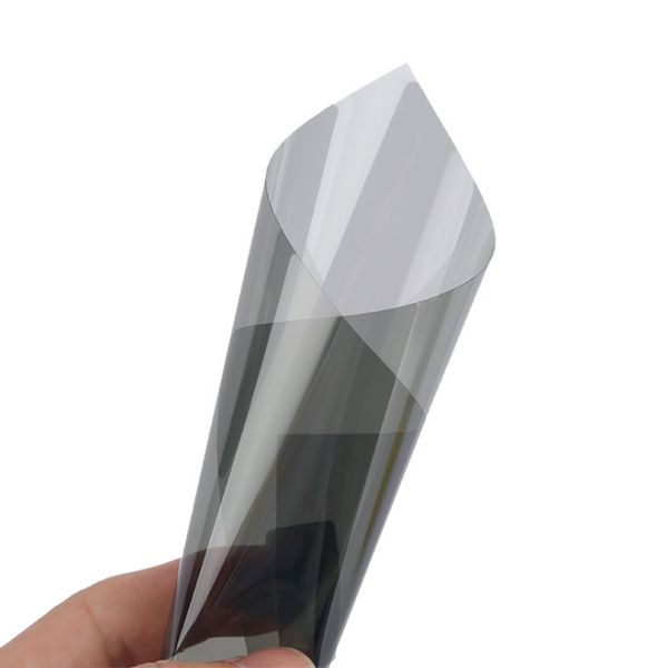 

50cmx300cm 2ply vlt50% metalized reflective black car home window glass tint film auto side window solar uv protector sticker