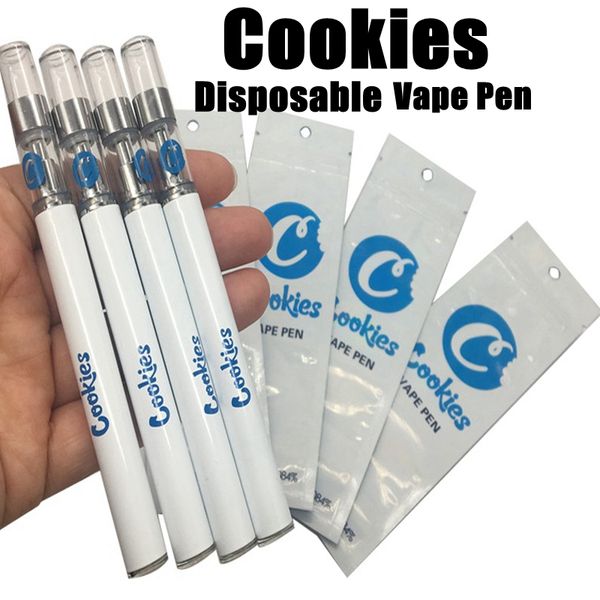 

Печенье Одноразового Vape Pen E Сигарета Vape Комплекты 0.5ml 0,3 мл Пустых Ceramci Coil картриджи 280mAh одноразовые батареи Vape
