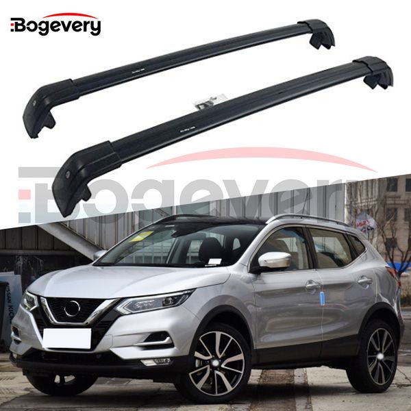 

crossbars fits for nissan qashqai 2018 2019 baggage roof racks rail cross bars