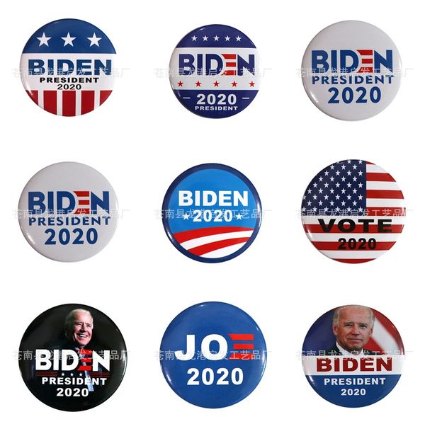 

cross biden badge lapal pin on backpack pins for clothes xy0060 #795, Silver