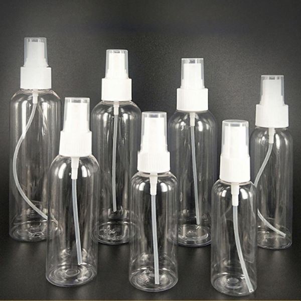 

100ml refillable bottles travel transparent plastic perfume bottle atomizer empty small spray bottle toxic and safe