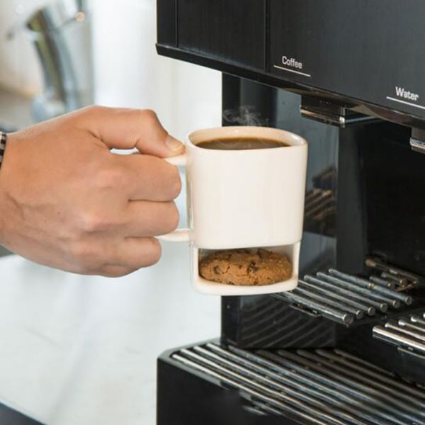 

керамические молоко чашки с бисквитом holdercookies кофе кружки хранения на десерт рождественские подарки керамические cookie кружки xd21837