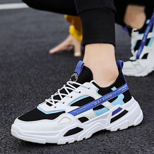 

men's breathable running shoes sports sneakers trainers outdoor shoes new